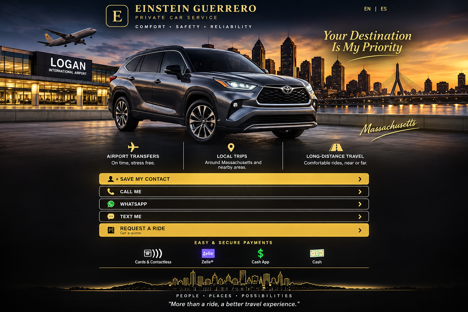Einstein Guerrero Private Car Service